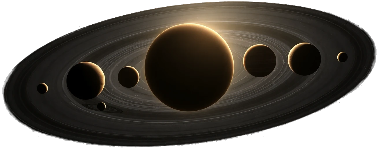 Diagrama do Sistema Solar